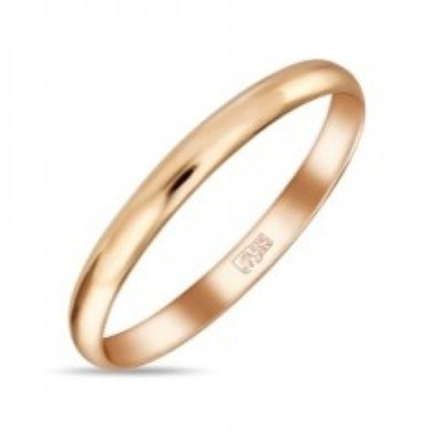 Обручальное кольцо R01-R-040-200-М13516 - Ювелирный бренд Московский ювелирный завод